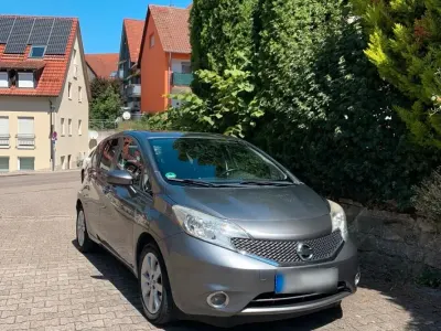 Gebraucht Nissan Note 90 PS (66 kW) 2014 Grau Kleinwagen