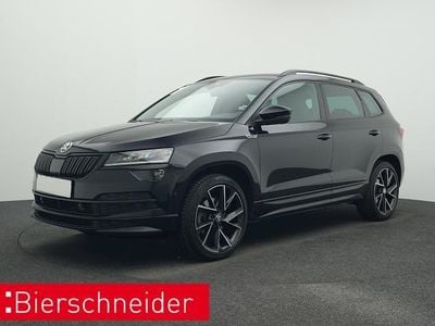 Gebraucht Skoda Karoq SportLine 190 PS (139 kW) 2021 Schwarz SUV