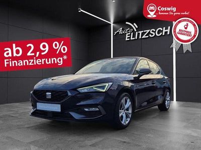 Gebraucht Seat Leon FR-Line 150 PS (110 kW) 2022 Asphaltblau Limousine