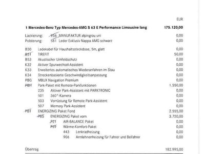 gebraucht Mercedes S63 AMG S 63 AMG AMGE Performance AMG Speedshift MCT 9G AMG E