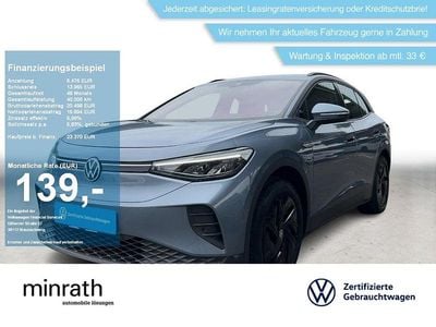 Brugt VW ID.4 Pro Performance 150 kW (204 HK) 2022 Blå SUV