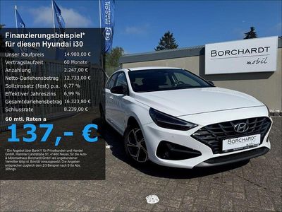 Second-hand Hyundai i30 Intro Edition 109 CP (80 kW) 2020 Alb Berlinǎ
