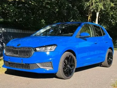 Gebraucht Skoda Fabia 65 PS (47 kW) 2023 Blau Kleinwagen