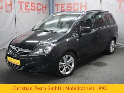 Gebraucht Opel Zafira Family 110 PS (80 kW) 2013 Schwarz Van / Kleinbus