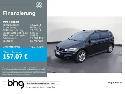 Brugt VW Touran Comfortline 150 HK (110 kW) 2025 Sort MPV