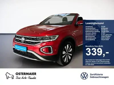 Gebraucht VW T-Roc Cabriolet Move 150 PS (110 kW) 2024 Rot Cabrio