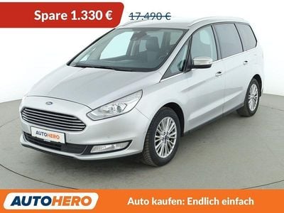 Second-hand Ford Galaxy Titanium 179 CP (131 kW) 2016 Argintiu Monovolum
