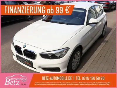 Gebraucht BMW 116 Sport Line 110 PS (80 kW) 2015 Weiß Kleinwagen