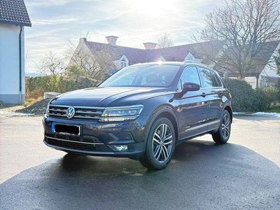 Schwarz Gebraucht 2017 VW Tiguan Highline SUV | 19.000 € (Guter Preis)