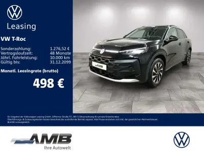 Gebraucht VW T-Roc Cabriolet Life 116 PS (85 kW) 2026 Grenadillschwarz metallic SUV