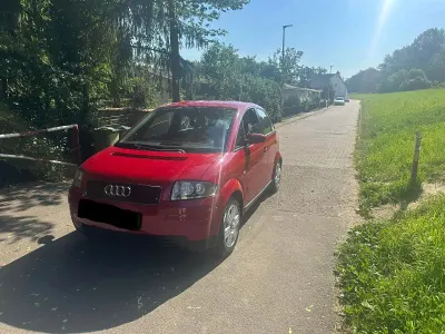 Gebraucht Audi A2 75 PS (55 kW) 2003 Rot Kleinwagen
