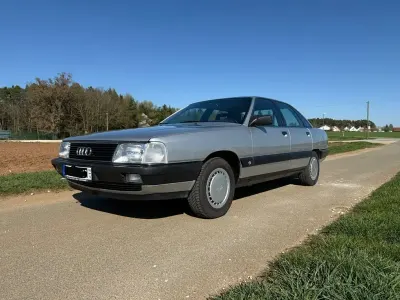 Gebraucht Audi 100 116 PS (85 kW) 1989 Silber Limousine