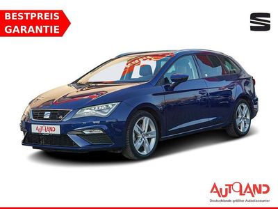 Brugt Seat Leon ST FR 131 HK (96 kW) 2019 Blå Stationcar