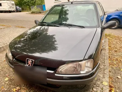 Gebraucht Peugeot 106 60 PS (44 kW) 2002 Schwarz Kleinwagen