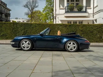 Gebraucht Porsche 993 285 PS (209 kW) 1996 Blau Cabrio