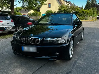 Gebraucht BMW 325 Cabriolet M Sport 192 PS (141 kW) 2002 Schwarz Cabrio