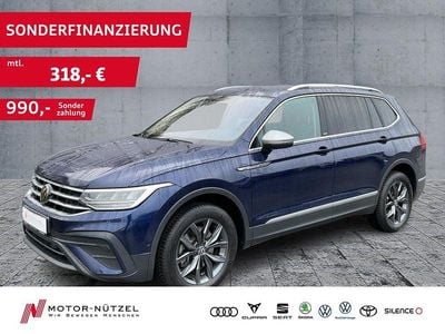 Gebraucht VW Tiguan Allspace Move 200 PS (147 kW) 2023 Blau SUV