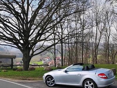 Usata Mercedes SLK200 163 CV (119 kW) 2004 Argento Cabrio