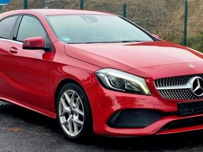 Brugt Mercedes A180 AMG 122 HK (89 kW) 2017 Rød Sedan