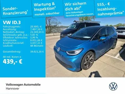 Brugt VW ID.3 Pro 150 kW (204 HK) 2024 Blå Hatchback