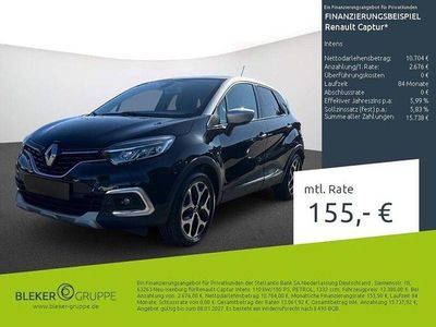 Schwarz gne + gray d69 Gebraucht 2019 Renault Captur Intens SUV | 13.380 € (Fairer Preis)