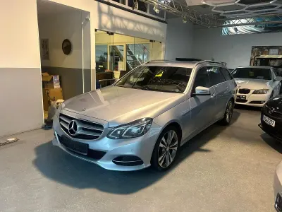 Brugt Mercedes E220 170 HK (125 kW) 2014 Sølv Stationcar
