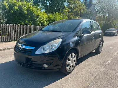 Gebraucht Opel Corsa 90 PS (66 kW) 2009 Schwarz Kleinwagen