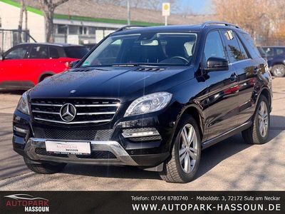 Gebraucht Mercedes ML350 258 PS (189 kW) 2012 Obsidianschwarz  lack SUV