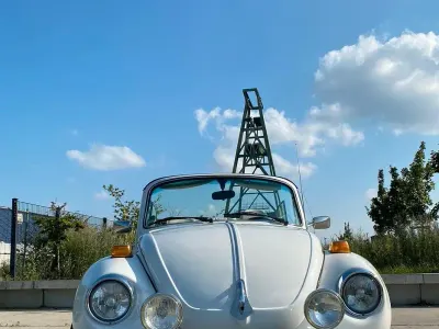 Używany VW Käfer 65 KM (47 kW) 1979 Biały Kabriolet