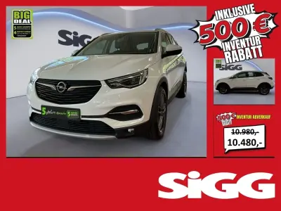 Gebraucht Opel Grandland X Innovation 131 PS (96 kW) 2018 Jade weiss SUV