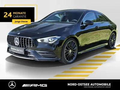 Gebraucht Mercedes CLA220 AMG 190 PS (139 kW) 2023 Schwarz Coupé