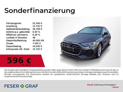 Daytonagrau perleffekt Gebraucht 2025 Audi S3 Ambiente Limousine | 52.440 € (Teuer)