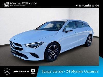 Polarweiß Gebraucht 2022 Mercedes CLA200 Progressive Kombi | 26.659 € (Guter Preis)