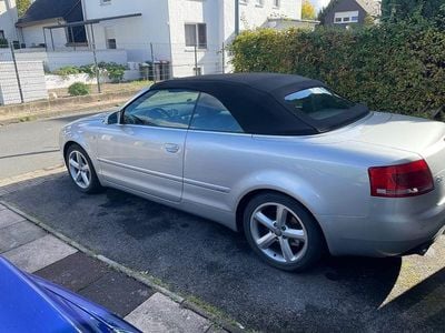 Silber Gebraucht 2008 Audi A4 Cabriolet Sport Cabrio | 9.500 € (Etwas zu teuer)