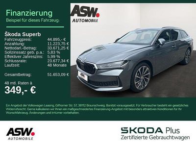 Grau Gebraucht 2025 Skoda Superb LAURIN & KLEMENT Kombi | 44.895 € (Guter Preis)
