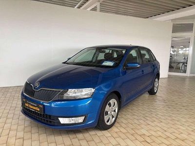 Gebraucht Skoda Rapid Ambition 90 PS (66 kW) 2016 Modra race/race blue Kleinwagen