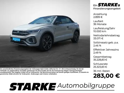 Gebraucht VW T-Roc Cabriolet R-line Edition 150 PS (110 kW) 2025 Grau Cabrio