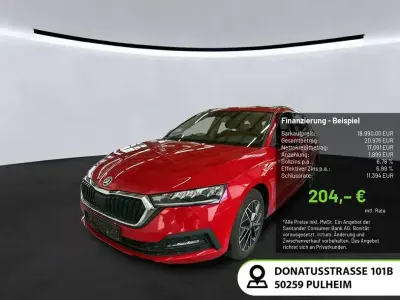 Używany Skoda Octavia Clever 150 KM (110 kW) 2022 Czerwony Kombi