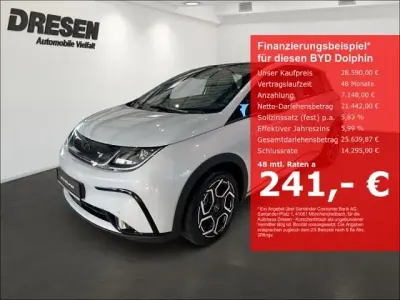 Gebraucht BYD Dolphin Design 150 kW (204 PS) 2026 Weiss Kleinwagen