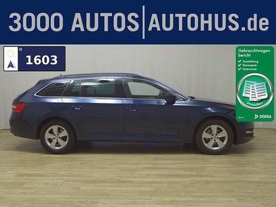 Gebraucht Skoda Superb Ambition 150 PS (110 kW) 2022 Blau Kombi
