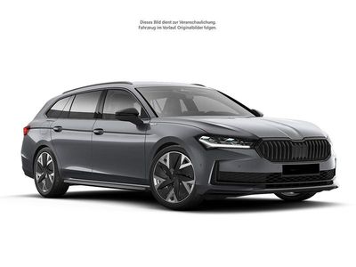 Neu Skoda Superb SportLine 265 PS (194 kW) 2026 Graphite grau metallic Kombi
