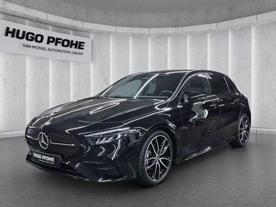 Gebraucht Mercedes A200 AMG line 177 PS (130 kW) 2025 Kosmosschwarz metalliclack Limousine