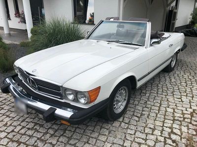 Brugt Mercedes SL450 132 HK (97 kW) 1975 Hvid Cabriolet