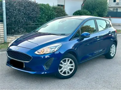 Gebraucht Ford Fiesta 85 PS (62 kW) 2018 Blau Kleinwagen