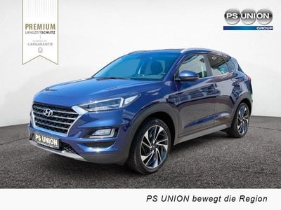 Gebraucht Hyundai Tucson Style 136 PS (100 kW) 2019 Blau / stellar blue (metallic) SUV