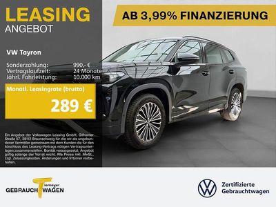 Gebraucht VW Tayron Life 150 PS (110 kW) 2025 Schwarz SUV