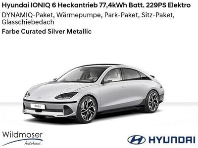 gebraucht Hyundai Ioniq 6 ⚡ Heckantrieb 774kWh Batt. 229PS Elektro ⏱ Sofort verfügbar! ✔️ mit 5 Zusatz-Paketen