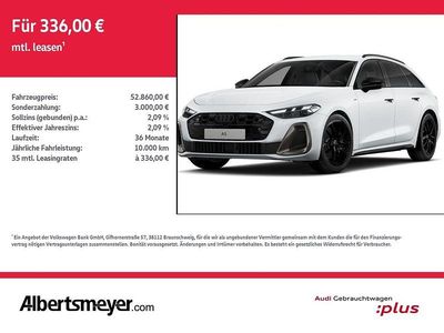 Gletscherweiß metallic Gebraucht 2025 Audi A5 Ambiente Kombi | 52.860 € (Guter Preis)