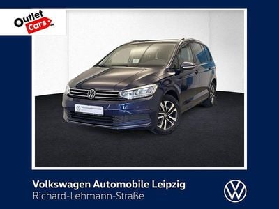 Gebraucht VW Touran United 150 PS (110 kW) 2021 Blau Van / Kleinbus
