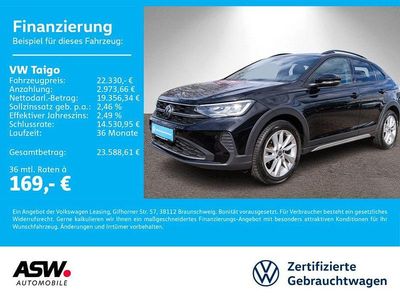 Gebraucht VW Taigo Goal 116 PS (85 kW) 2025 Deep black SUV